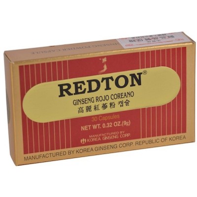 Comprar REDTON GINSENG ROJO COREANO 30 CAPSULAS al mejor precio en NuestraFarma, tu farmacia online