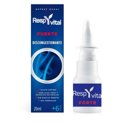 Comprar RESPYVITAL FUERTE SPRAY NASAL 20ML al mejor precio en NuestraFarma, tu farmacia online