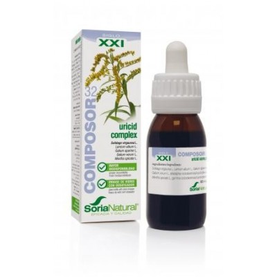 Comprar COMPOSOR 32 URICID COMPLEX SORIA NATURAL 50 ML al mejor precio en NuestraFarma, tu farmacia online
