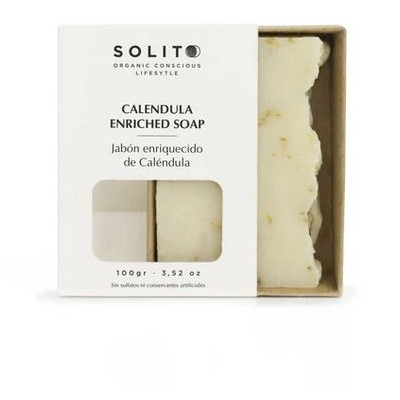 Comprar SOLITO JABON ENRIQUECIDO DE CALENDULA 100 G al mejor precio en NuestraFarma, tu farmacia online