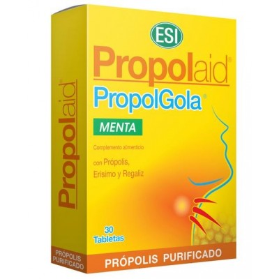 Comprar PROPOLAID PROPOLGOLA MASTICABLE SABOR MENTA 30 TABLETAS al mejor precio en NuestraFarma, tu farmacia online