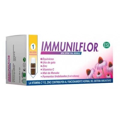 Comprar IMMUNILFLOR MINI DRINK 12 VIALES al mejor precio en NuestraFarma, tu farmacia online