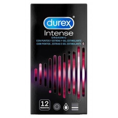 Comprar DUREX INTENSE ORGASMIC PRESERVATIVOS 12 UNIDADES al mejor precio en NuestraFarma, tu farmacia online