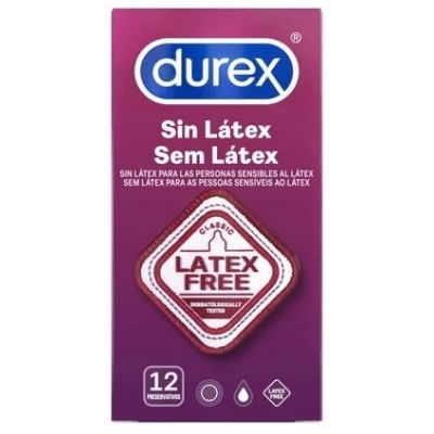 Comprar DUREX SIN LATEX PRESERVATIVOS 12 UNIDADES al mejor precio en NuestraFarma, tu farmacia online