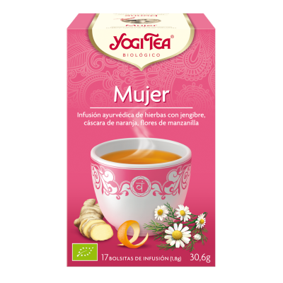 Comprar YOGI TEA BIOLOGICO MUJER 17 BOLSITAS al mejor precio en NuestraFarma, tu farmacia online