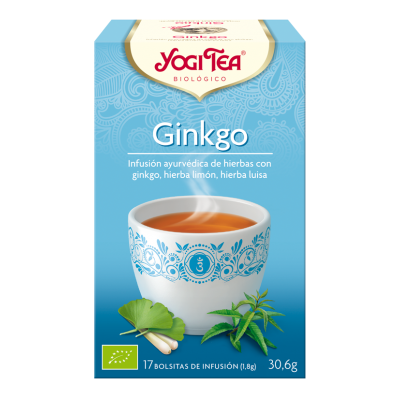 Comprar YOGI TEA BIOLOGICO GINKGO 17 BOLSITAS al mejor precio en NuestraFarma, tu farmacia online