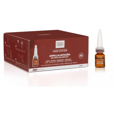 Comprar MARTIDERM AMPOLLAS ANTICAIDA 14 AMPOLLAS al mejor precio en NuestraFarma, tu farmacia online
