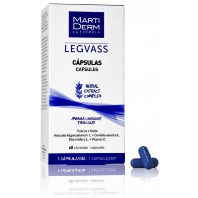 Comprar MARTIDERM LEGVASS ORAL 60 CAPSULAS al mejor precio en NuestraFarma, tu farmacia online
