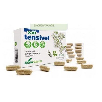 Comprar TENSIVEL 21-C SORIA NATURAL 30 CAPSULAS al mejor precio en NuestraFarma, tu farmacia online