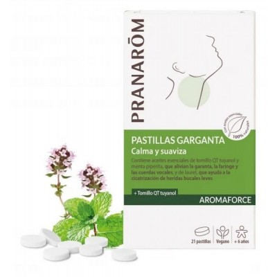 Comprar PRANAROM AROMAFORCE PASTILLAS 21 PASTILLAS al mejor precio en NuestraFarma, tu farmacia online