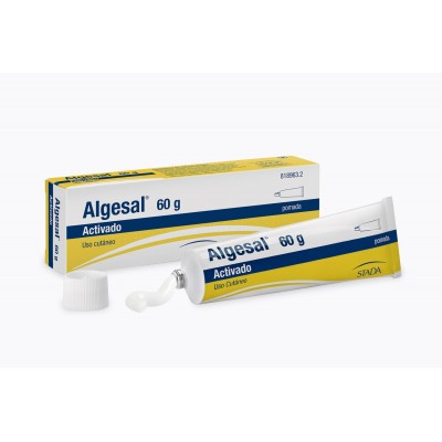 Comprar ALGESAL ACTIVADO 10 mg/g + 100 mg/g POMADA 1 TUBO 60 g al mejor precio en NuestraFarma, tu farmacia online