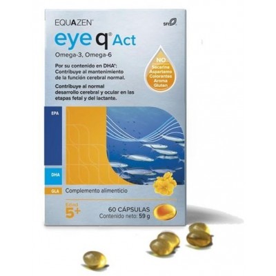 Comprar EYE-Q ACT 60 CAPSULAS al mejor precio en NuestraFarma, tu farmacia online