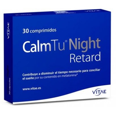 Comprar CALM TU NIGHT RETARD 30 COMPRIMIDOS al mejor precio en NuestraFarma, tu farmacia online