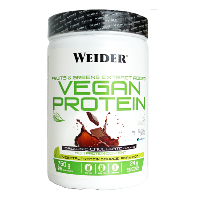 Comprar WEIDER VEGAN PROTEIN CHOCOLATE 750 G al mejor precio en NuestraFarma, tu farmacia online