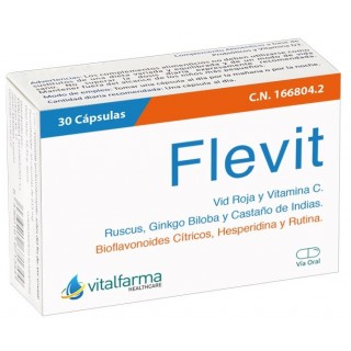 FLEVIT 30 CAPSULAS