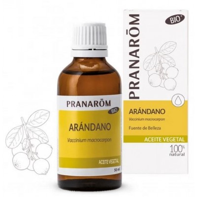 Comprar PRANAROM ACEITE VEGETAL ARANDANO 50 ML al mejor precio en NuestraFarma, tu farmacia online