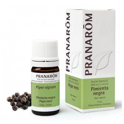 Comprar PRANAROM PIMIENTA NEGRA ACEITE ESENCIAL BIO 5 ML al mejor precio en NuestraFarma, tu farmacia online