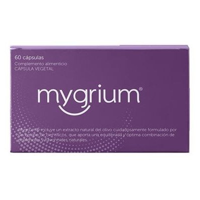 Comprar MYGRIUM 60 CAPSULAS al mejor precio en NuestraFarma, tu farmacia online