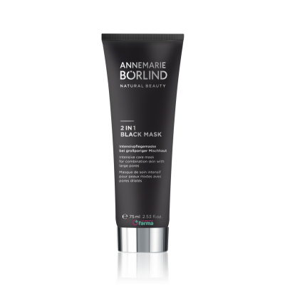 Comprar ANNEMARIE BORLIND 2 EN 1 BLACK MASK MASCARILLA PURIFICANTE 75 ML al mejor precio en NuestraFarma, tu farmacia online