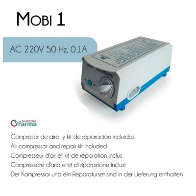 Comprar COLCHON ANTIESCARAS MOBI 1 AZUL al mejor precio en NuestraFarma, tu farmacia online