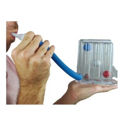 Comprar ESPIROMETRO 3 BOLAS EJERCITADOR RESPIRATORIO al mejor precio en NuestraFarma, tu farmacia online