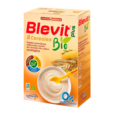 Comprar BLEVIT PLUS 8 CEREALES BIO 250 G al mejor precio en NuestraFarma, tu farmacia online