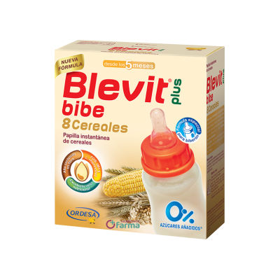 Comprar BLEVIT PLUS BIBE 8 CEREALES 600 G al mejor precio en NuestraFarma, tu farmacia online
