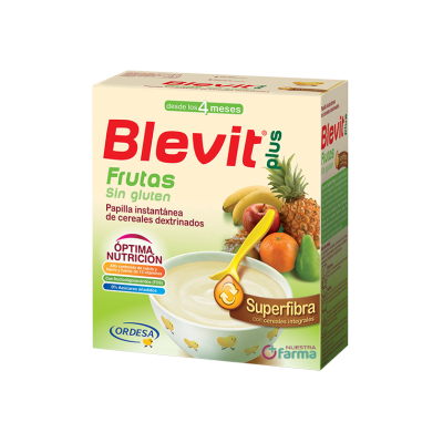 Comprar BLEVIT PLUS SUPERFIBRA FRUTAS 600 G al mejor precio en NuestraFarma, tu farmacia online