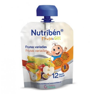 Comprar NUTRIBEN FRUTA & GO FRUTAS VARIADAS 90 G al mejor precio en NuestraFarma, tu farmacia online