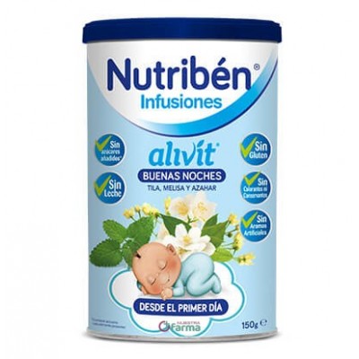 Comprar NUTRIBEN INFUSION ALIVIT BUENAS NOCHES 150 G al mejor precio en NuestraFarma, tu farmacia online