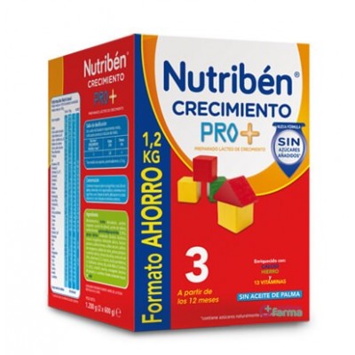 Comprar NUTRIBEN CRECIMIENTO 1200 G al mejor precio en NuestraFarma, tu farmacia online