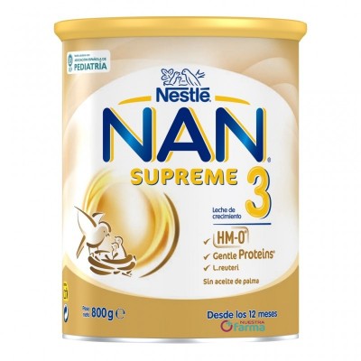 Comprar NAN SUPREME 3 800 G al mejor precio en NuestraFarma, tu farmacia online