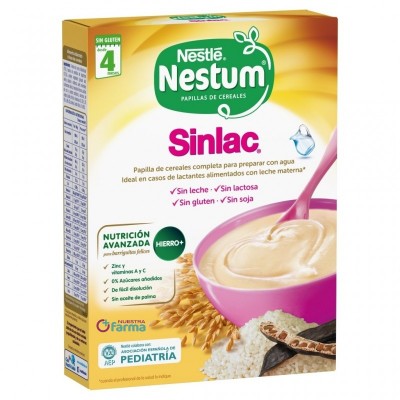 Comprar NESTLE NESTUM SINLAC PAPILLA DE CEREALES 250 G al mejor precio en NuestraFarma, tu farmacia online