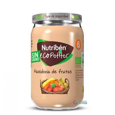 Comprar NUTRIBEN ECOPOTITO MACEDONIA DE FRUTAS 235 G al mejor precio en NuestraFarma, tu farmacia online