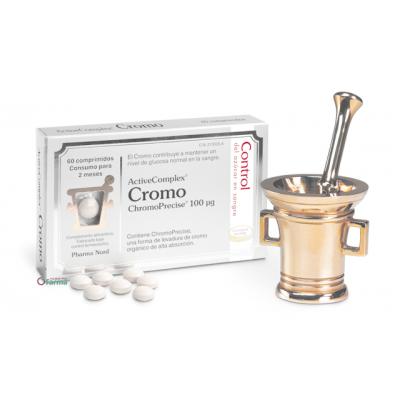 Comprar ACTIVECOMPLEX CROMO 100 MCG 60 COMPRIMIDOS al mejor precio en NuestraFarma, tu farmacia online