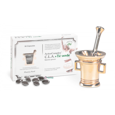 Comprar ACTIVECOMPLEX CLA + TE VERDE 90 CAPSULAS al mejor precio en NuestraFarma, tu farmacia online