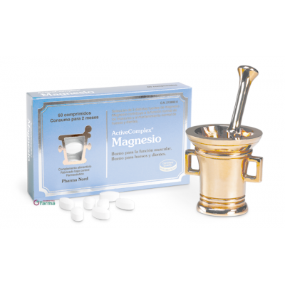 Comprar ACTIVECOMPLEX MAGNESIO 60 COMPRIMIDOS al mejor precio en NuestraFarma, tu farmacia online