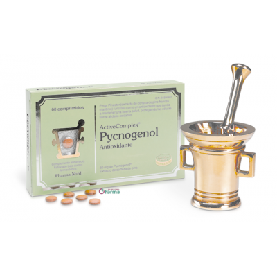 Comprar ACTIVECOMPLEX PYCNOGENOL 60 COMPRIMIDOS al mejor precio en NuestraFarma, tu farmacia online