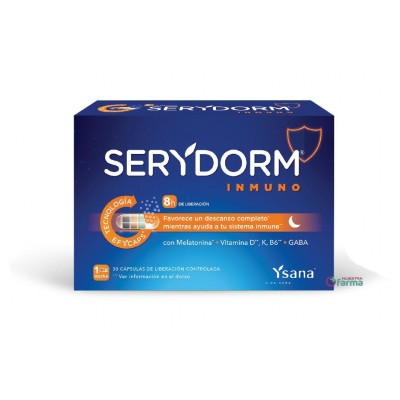 Comprar SERYDORM INMUNO 30 CAPSULAS al mejor precio en NuestraFarma, tu farmacia online
