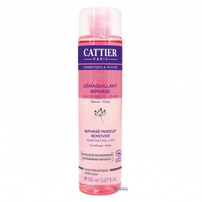 Comprar CATTIER DESMAQUILLANTE BIFASICO BIO OJOS Y LABIOS 150 ML al mejor precio en NuestraFarma, tu farmacia online