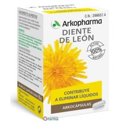 Comprar ARKOCAPSULAS DIENTE DE LEON BIO 84 CAPSULAS al mejor precio en NuestraFarma, tu farmacia online