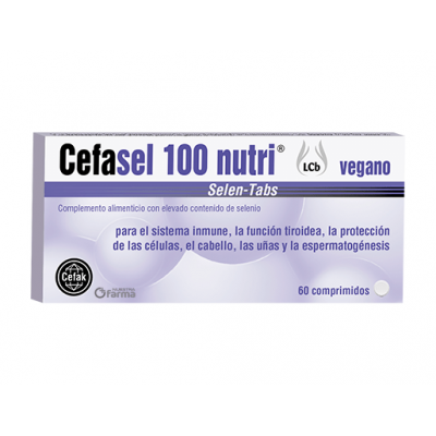 Comprar CEFASEL 100 NUTRI 60 COMPRIMIDOS al mejor precio en NuestraFarma, tu farmacia online
