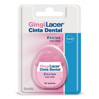 Comprar GINGILACER CINTA DENTAL 50 METROS al mejor precio en NuestraFarma, tu farmacia online