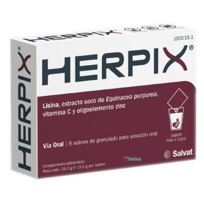 Comprar HERPIX 8 SOBRES al mejor precio en NuestraFarma, tu farmacia online
