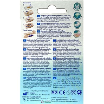 Comprar 3M NEXCARE WATERPROOF TATOO 10 TIRAS SURTIDAS al mejor precio en NuestraFarma, tu farmacia online