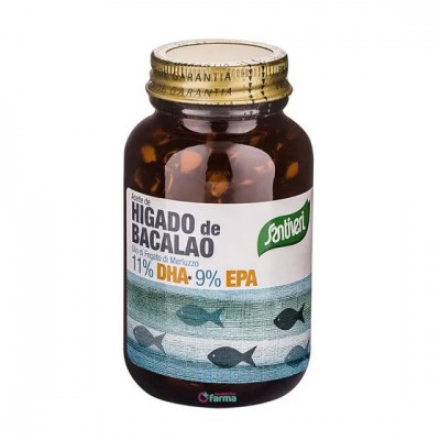 Comprar SANTIVERI ACEITE HIGADO BACALAO 120 PERLAS al mejor precio en NuestraFarma, tu farmacia online