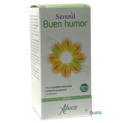 Comprar SERENIL BUEN HUMOR 100 CAPSULAS al mejor precio en NuestraFarma, tu farmacia online