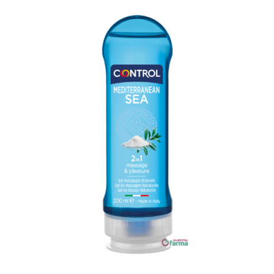 Comprar CONTROL OCEAN SPA 2 IN 1 INTIMACY & MOISTURIZING MASSAGE GEL 200 ML al mejor precio en NuestraFarma, tu farmacia online
