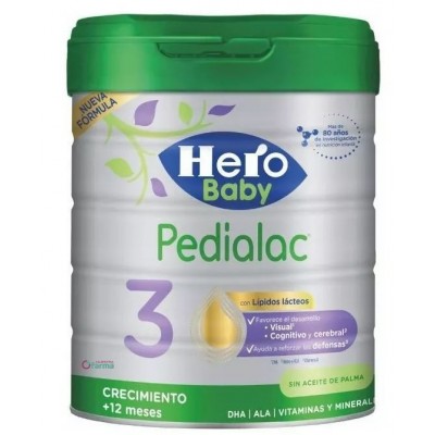 Comprar PEDIALAC 3 HERO BABY 800 G al mejor precio en NuestraFarma, tu farmacia online