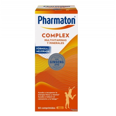Comprar PHARMATON COMPLEX 60 COMPRIMIDOS al mejor precio en NuestraFarma, tu farmacia online